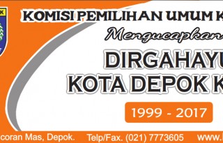 HUT KOTA DEPOK ke 18